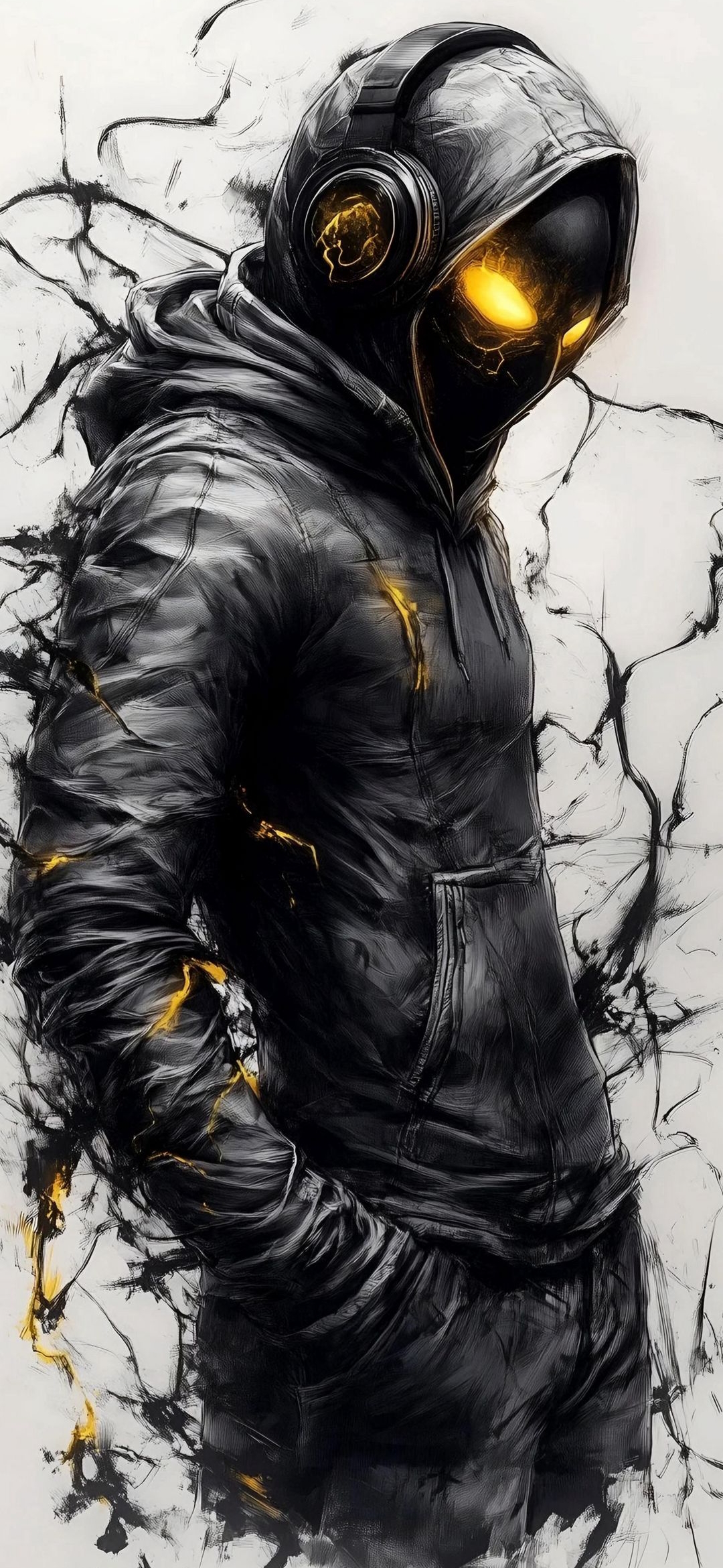 Ethereal Hooded Figure - abstract wallpaper for OpersCraft