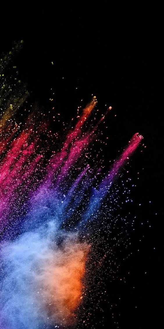 Exploding Color Dust - abstract wallpaper for OpersCraft