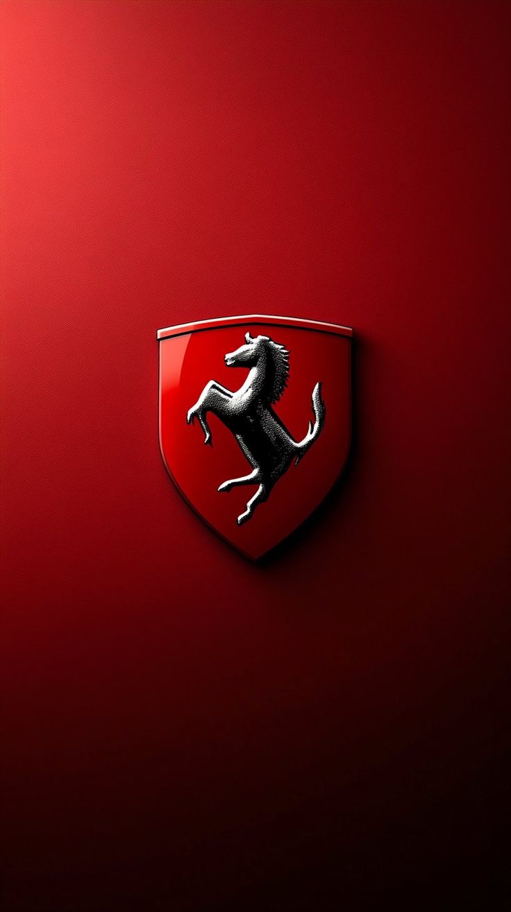 Ferrari Emblem Red - ferrari wallpaper for OpersCraft