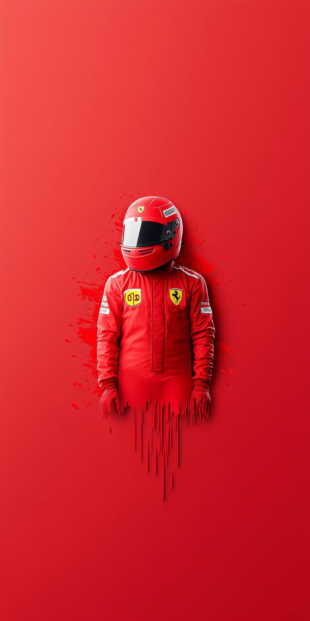Ferrari_Racing_Suit_Helmet - random wallpaper for OpersCraft