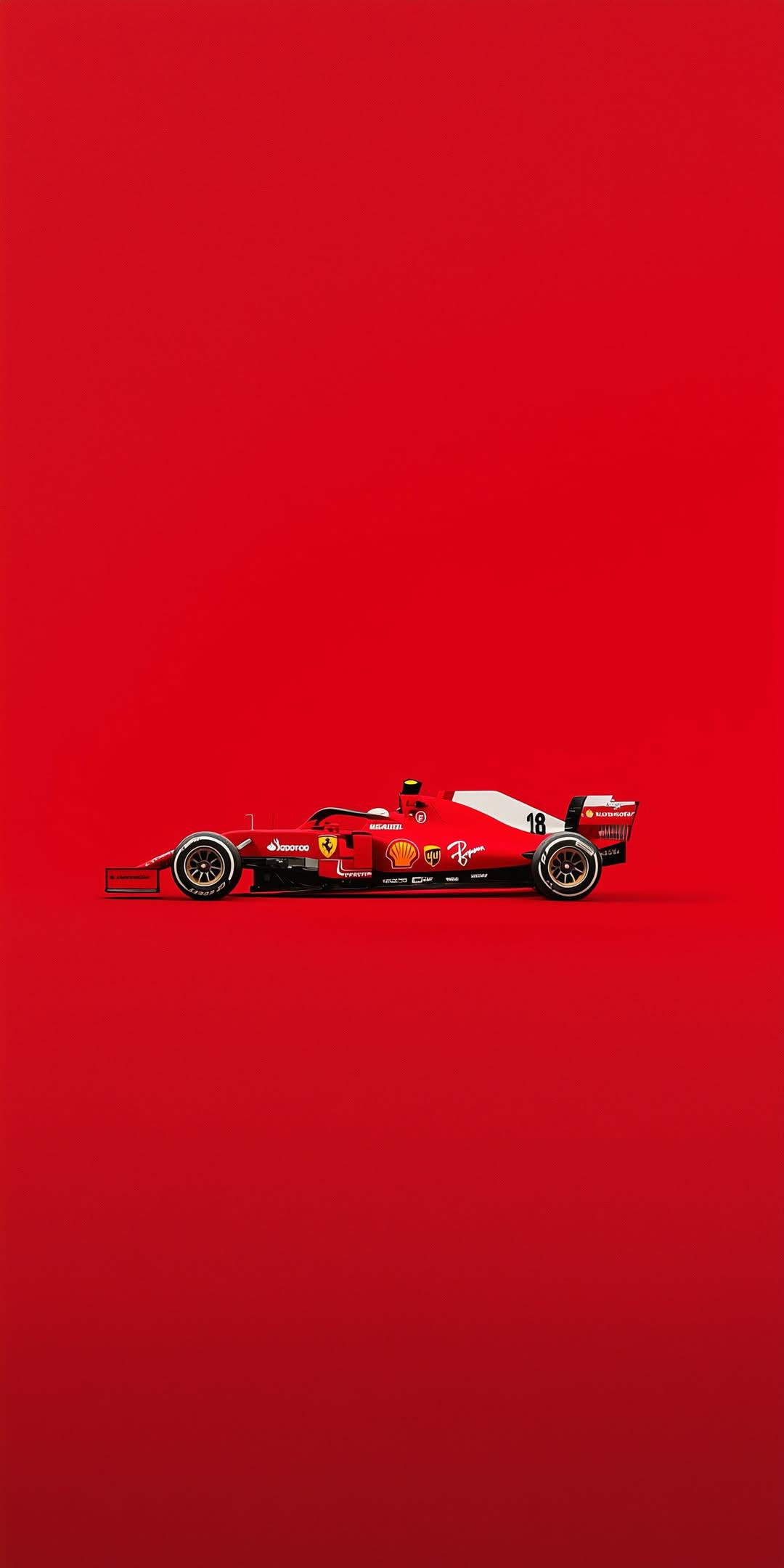 Ferrari_SF71H_Red_Background - random wallpaper for OpersCraft