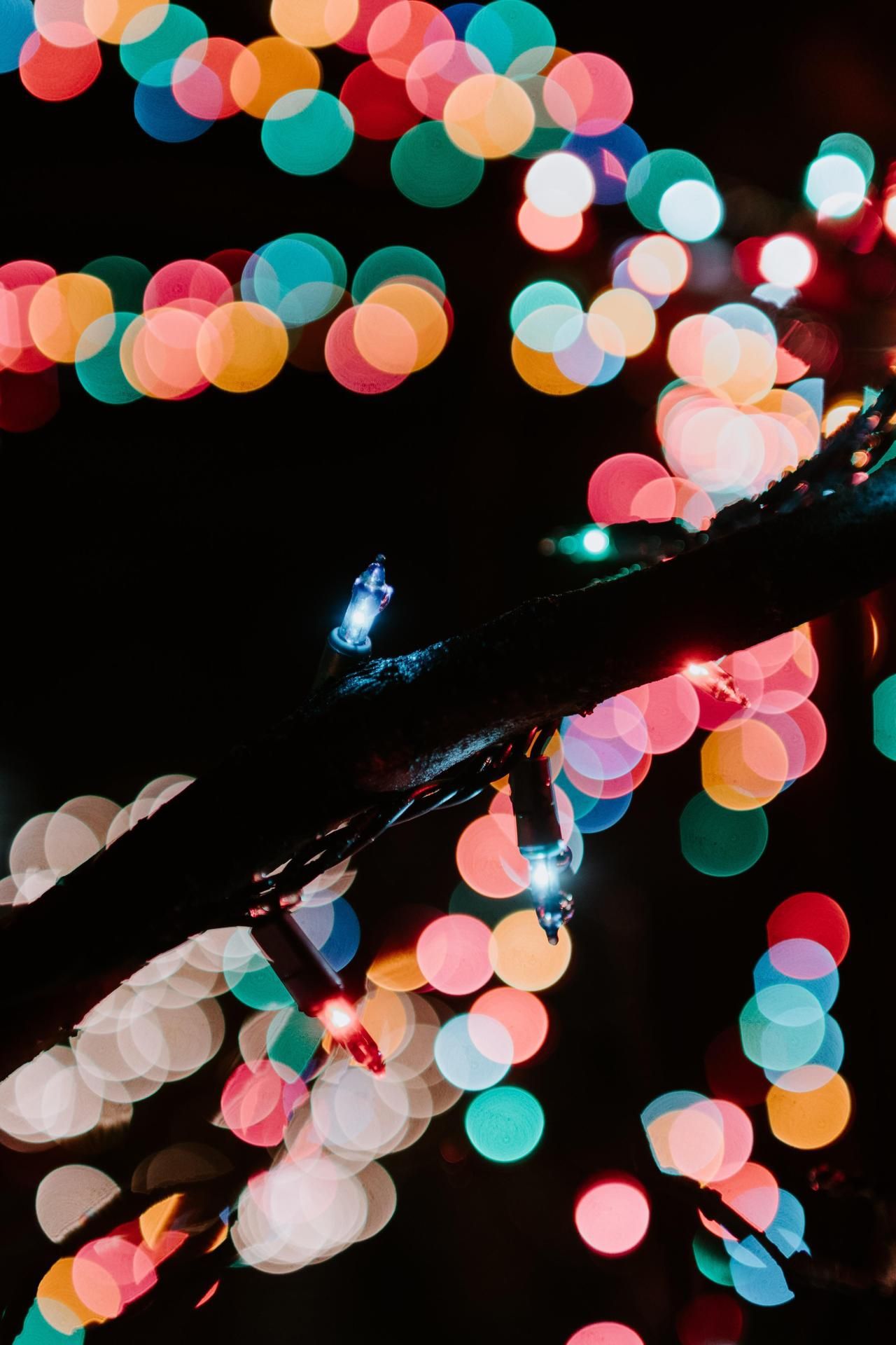Festive Bokeh Lights - holiday wallpaper for OpersCraft