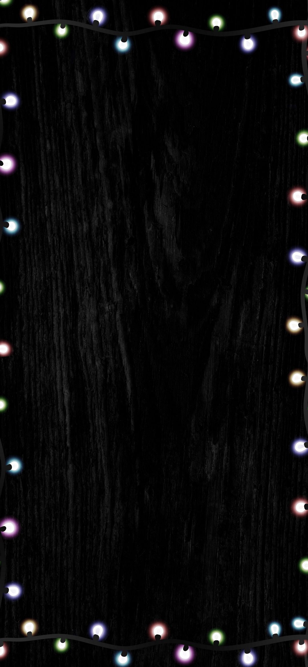 Festive Dark Wood Lights - christmas wallpaper for OpersCraft