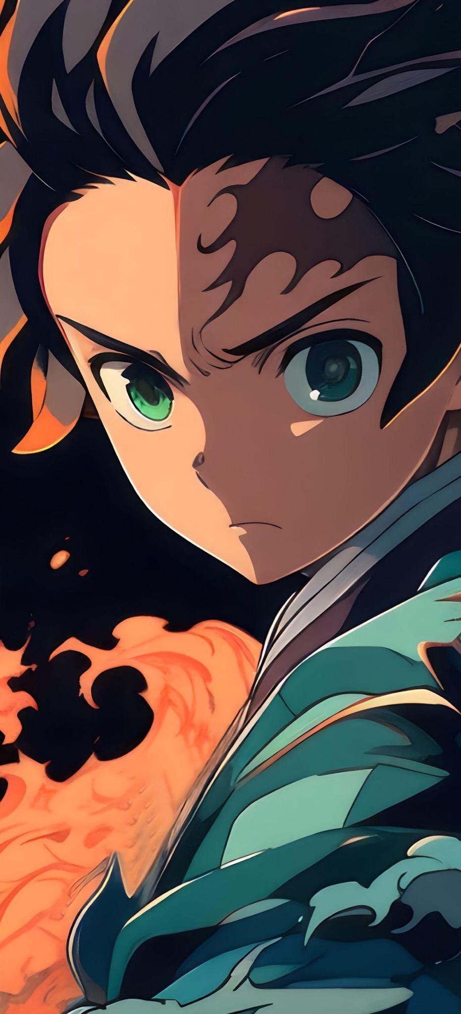 Fierce Anime Warrior - anime wallpaper for OpersCraft