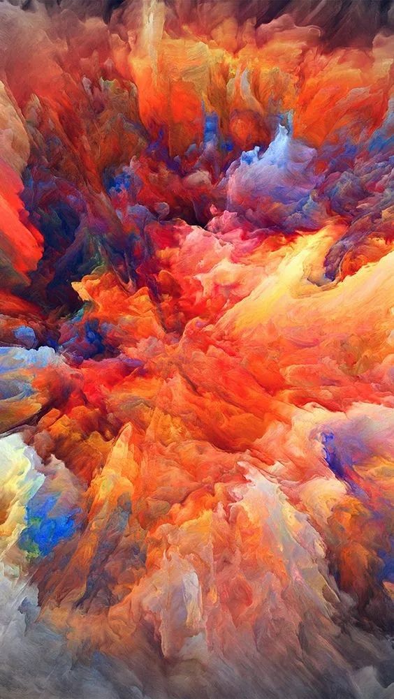 Fiery Abstract Explosion - abstract wallpaper for OpersCraft