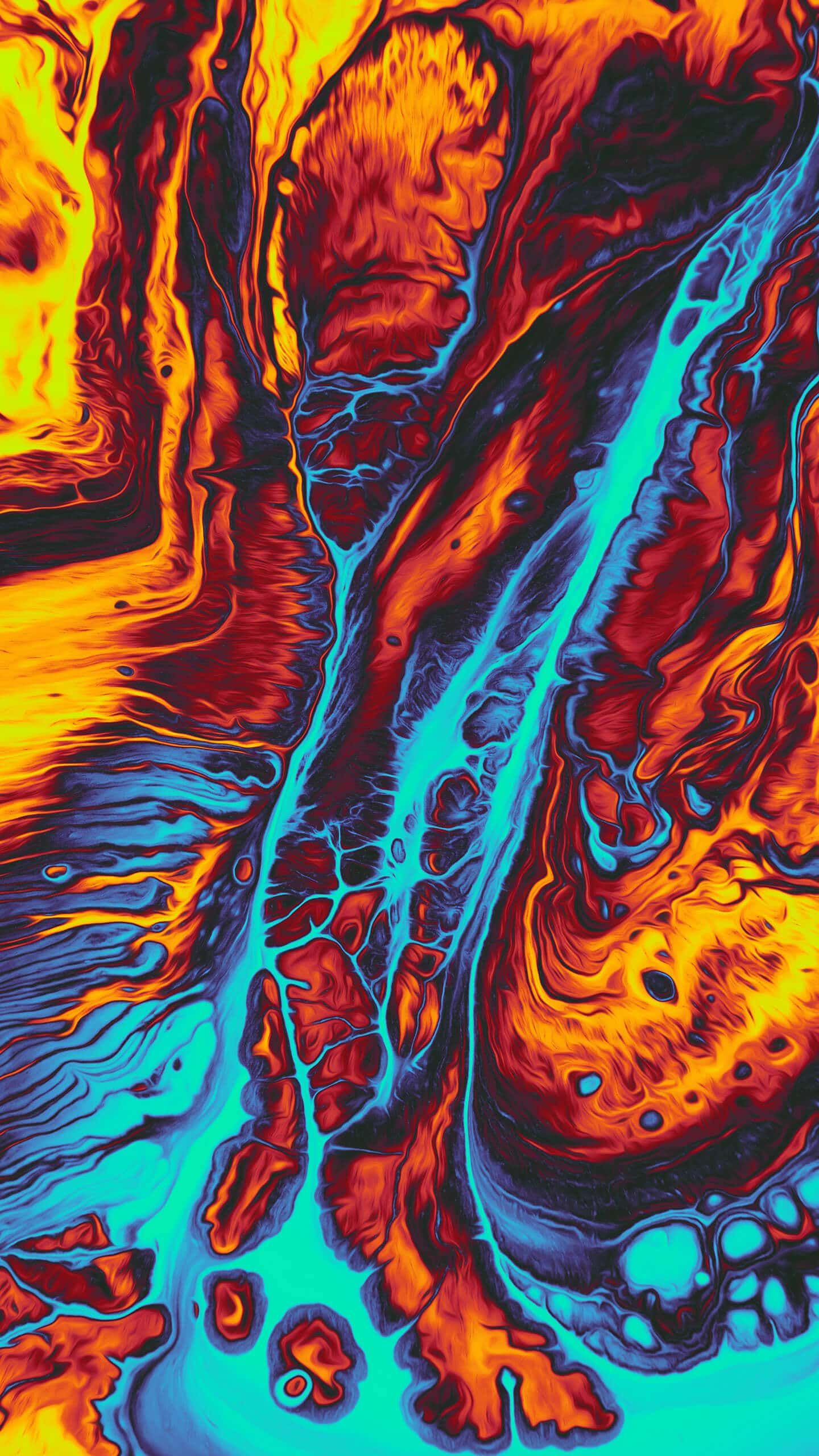 Fiery Abstract Flow - random wallpaper for OpersCraft
