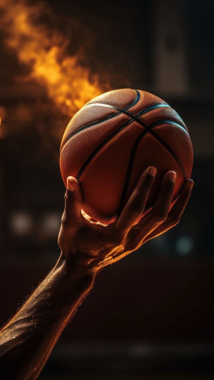 Fiery Basketball Grip - basketball wallpaper for OpersCraft