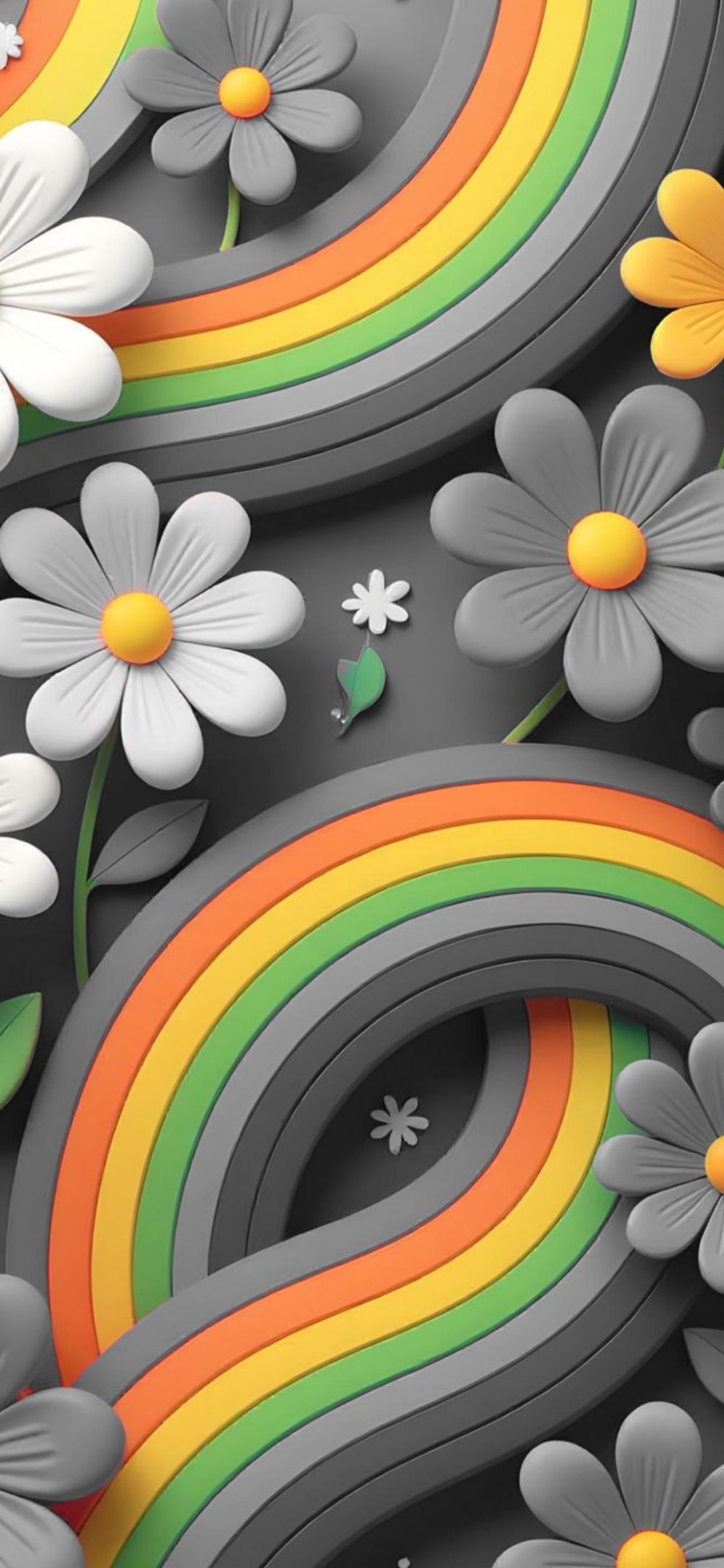 Floral Rainbow Design - flowers wallpaper for OpersCraft