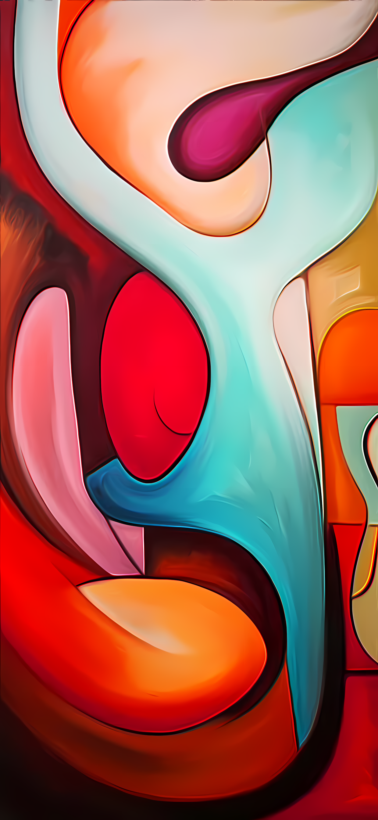 Fluid Color Composition - random wallpaper for OpersCraft
