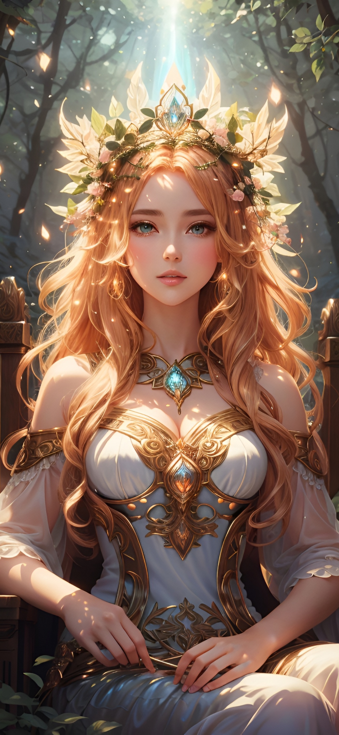 Forest Fairy Queen - fantasy wallpaper for OpersCraft