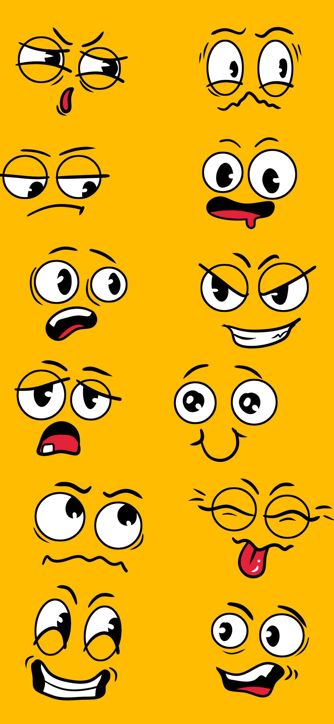 Funny Cartoon Faces Collection - emoji wallpaper for OpersCraft