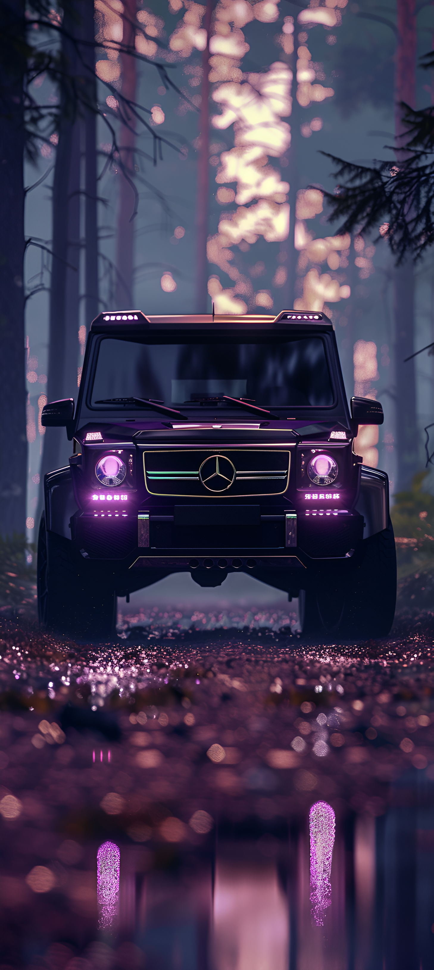 G-Wagon Forest Drive - mercedes-benz wallpaper for OpersCraft