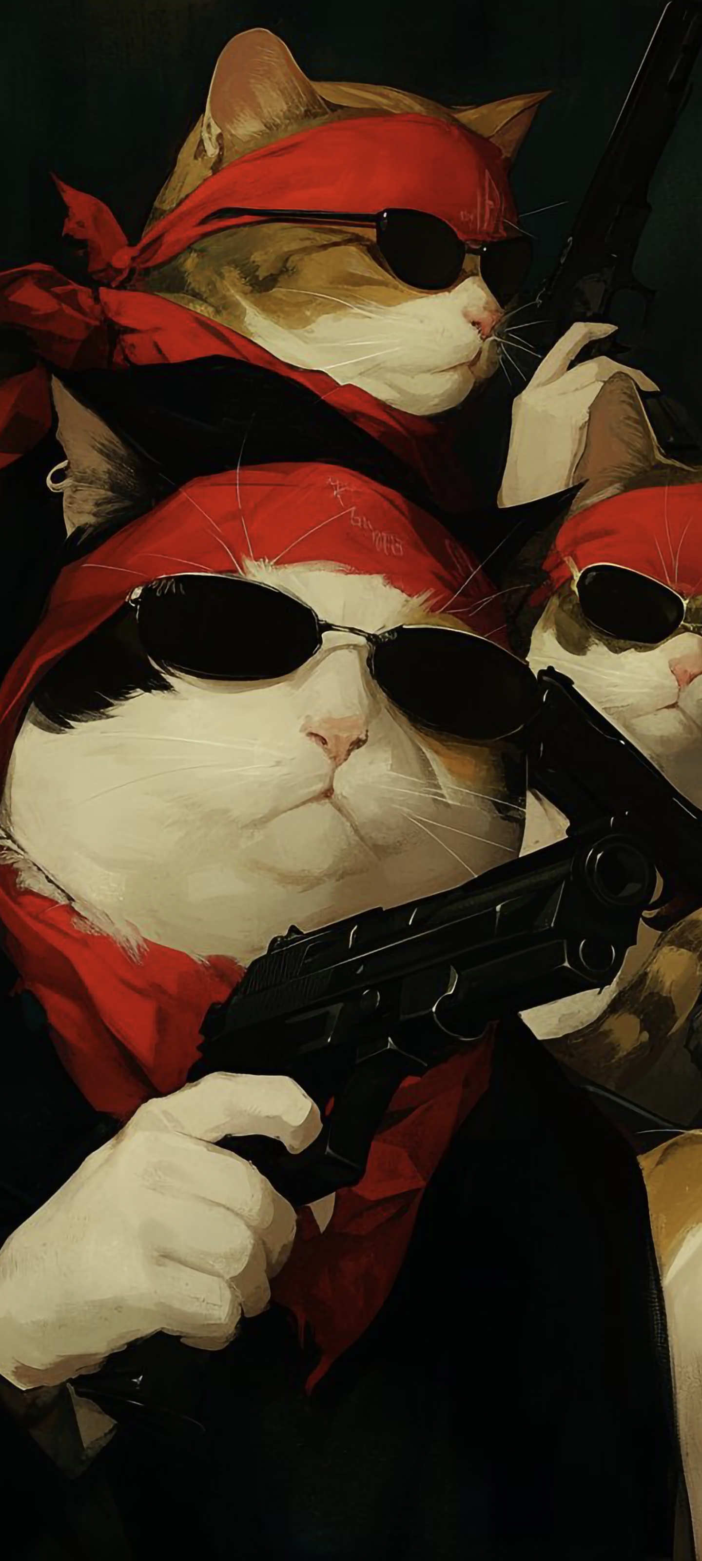 Gangster Cat Crew - gangster wallpaper for OpersCraft