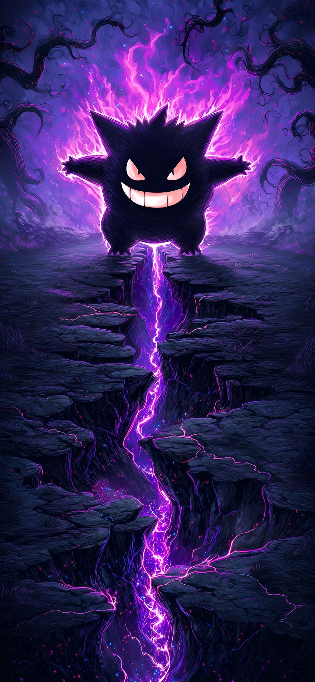 Gengar's Electric Aura - dope wallpaper for OpersCraft