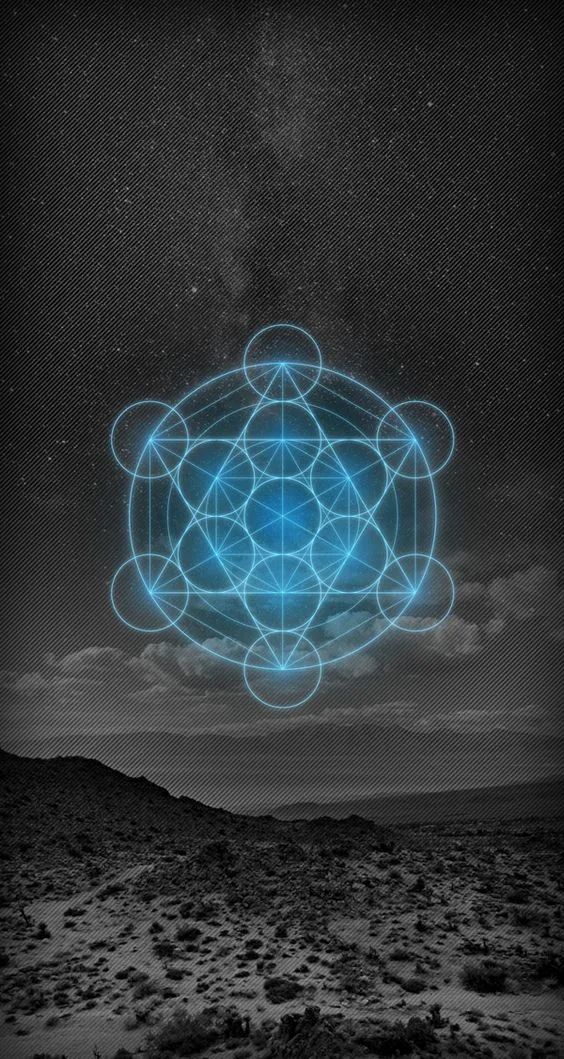 Geometric Desert Night - abstract wallpaper for OpersCraft