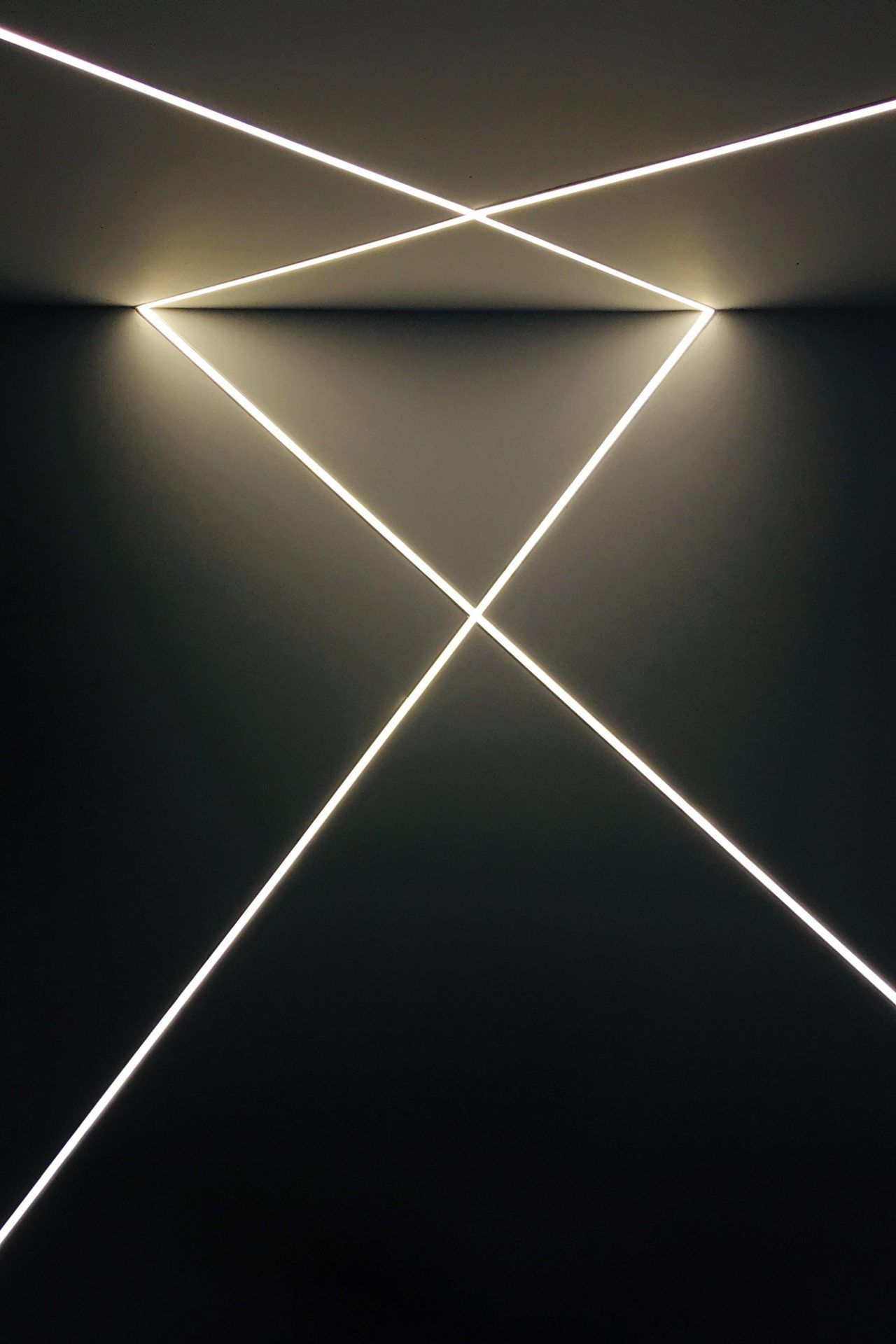 Geometric Light Installation - abstract wallpaper for OpersCraft