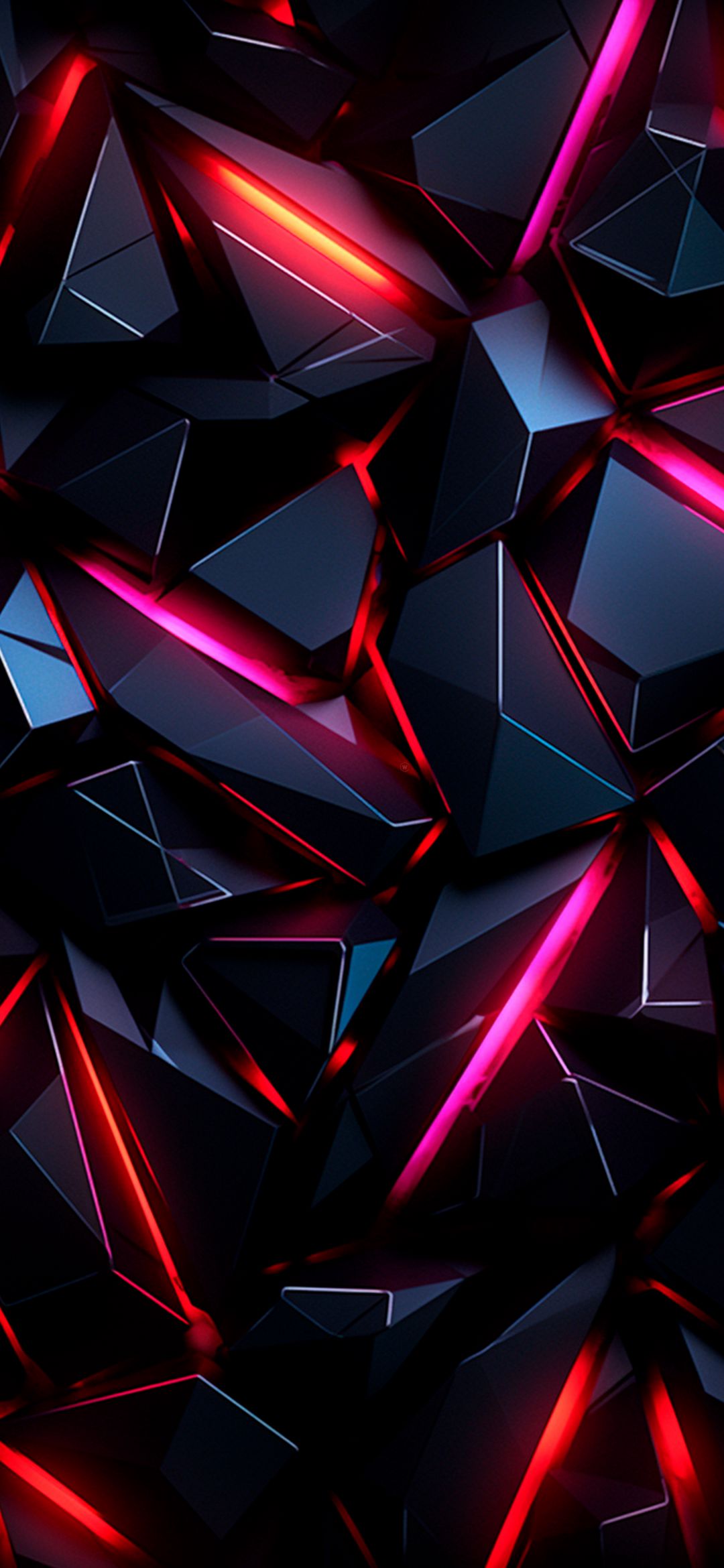 Geometric Red Glow - abstract wallpaper for OpersCraft