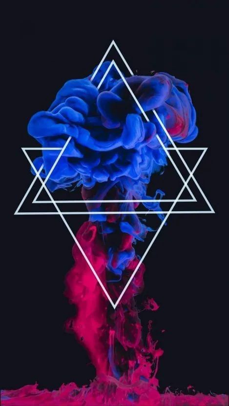 Geometric Smoke Explosion - random wallpaper for OpersCraft