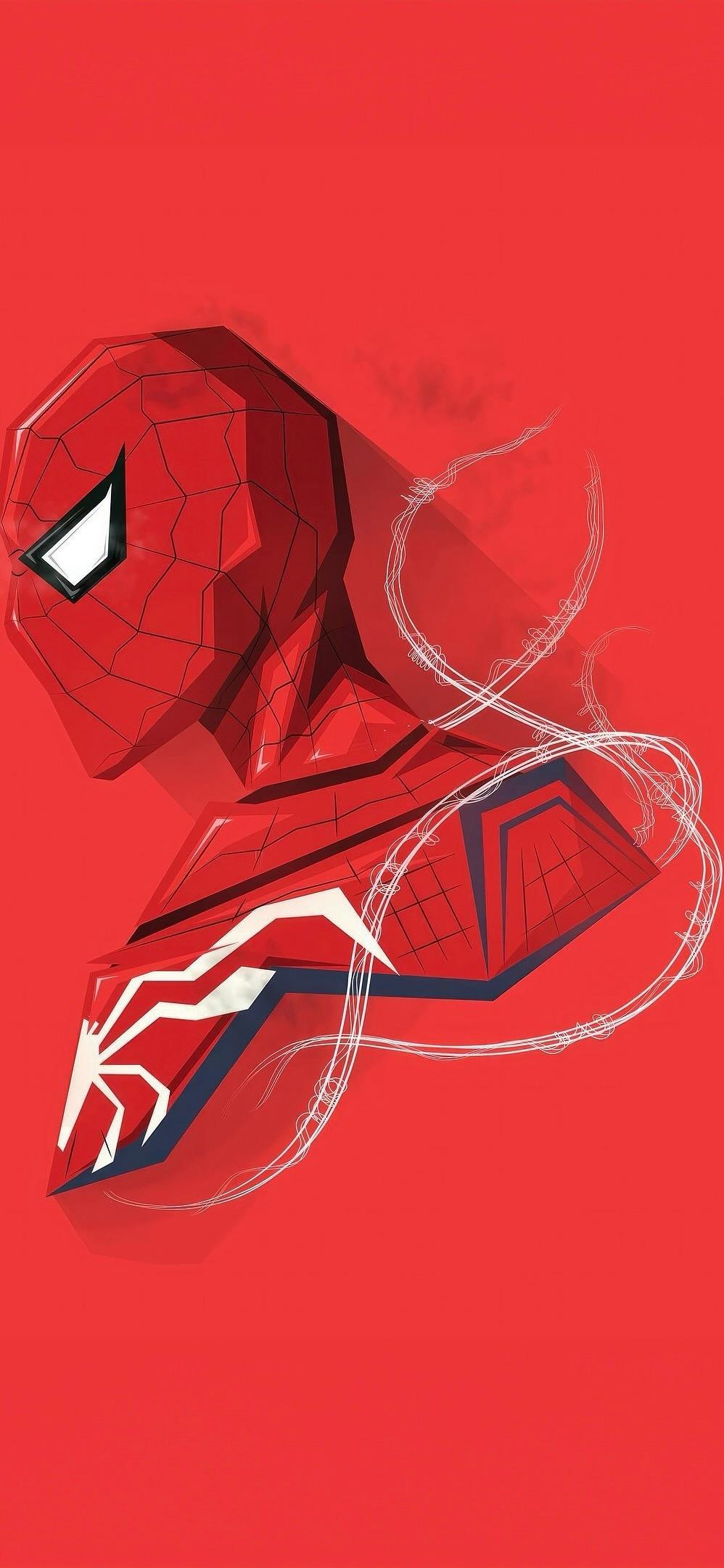 Geometric Spiderman Profile - spider-man wallpaper for OpersCraft