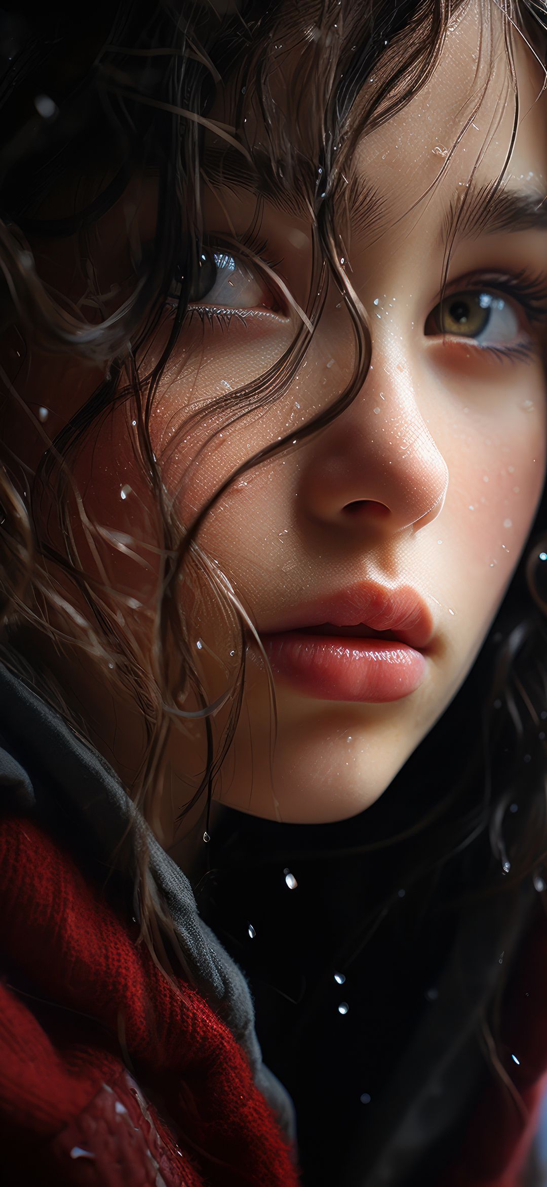 Girl in the Rain - girl wallpaper for OpersCraft