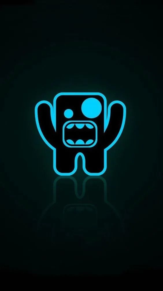 Glowing Domo Monster - monster wallpaper for OpersCraft
