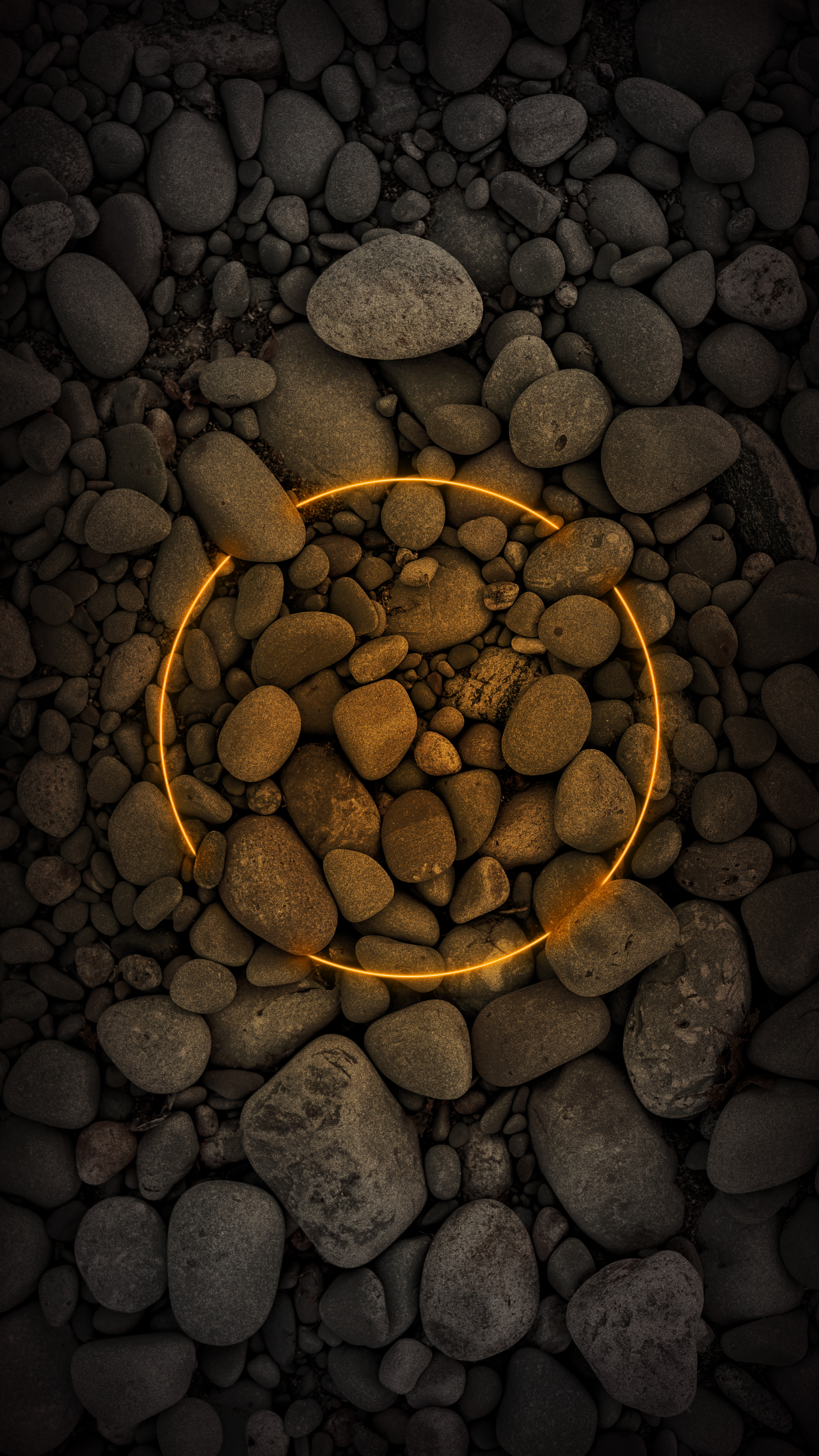 Glowing Stone Circle - abstract wallpaper for OpersCraft