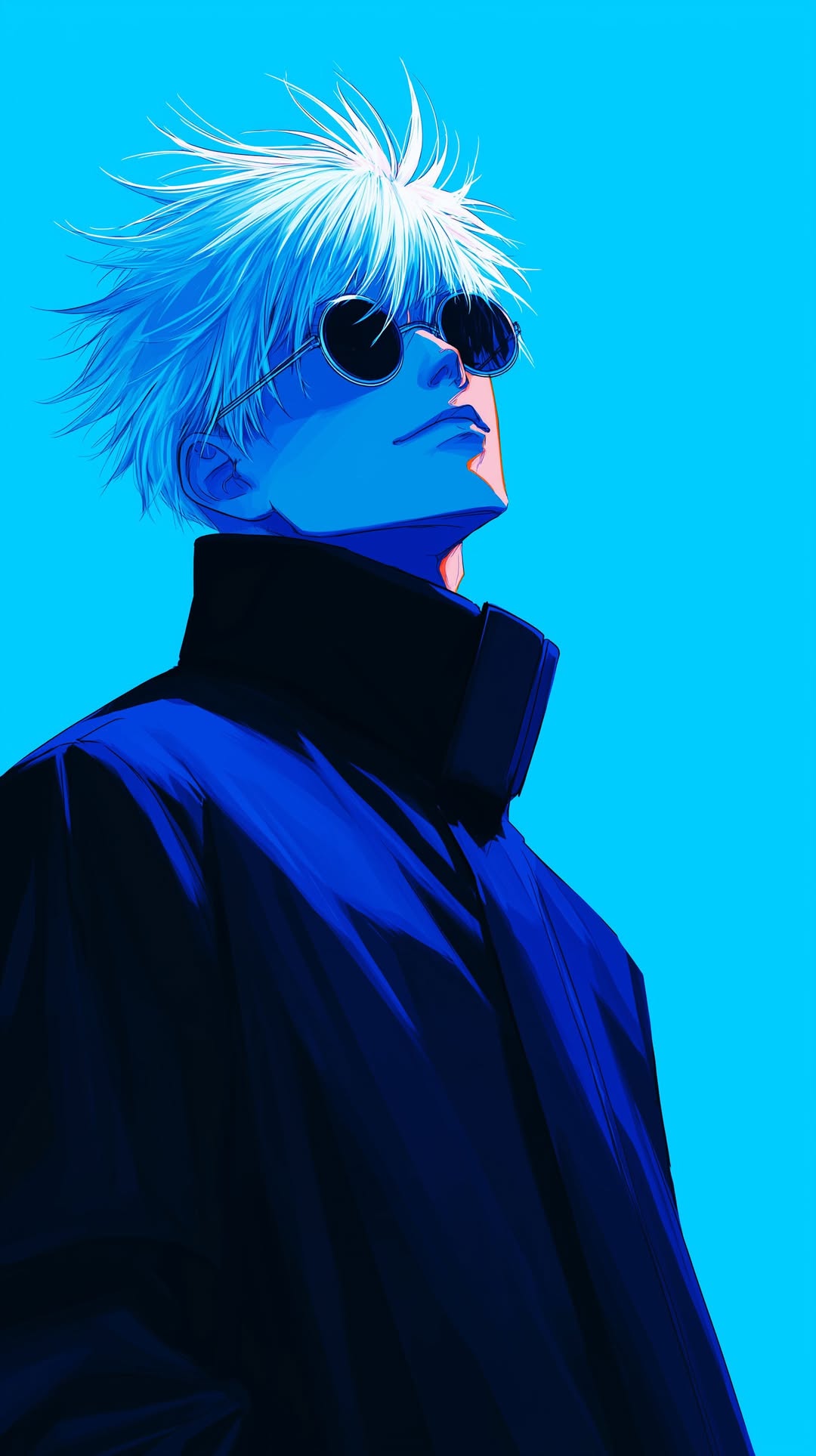 Gojo Satoru Blue Portrait - jujutsu kaisen wallpaper for OpersCraft
