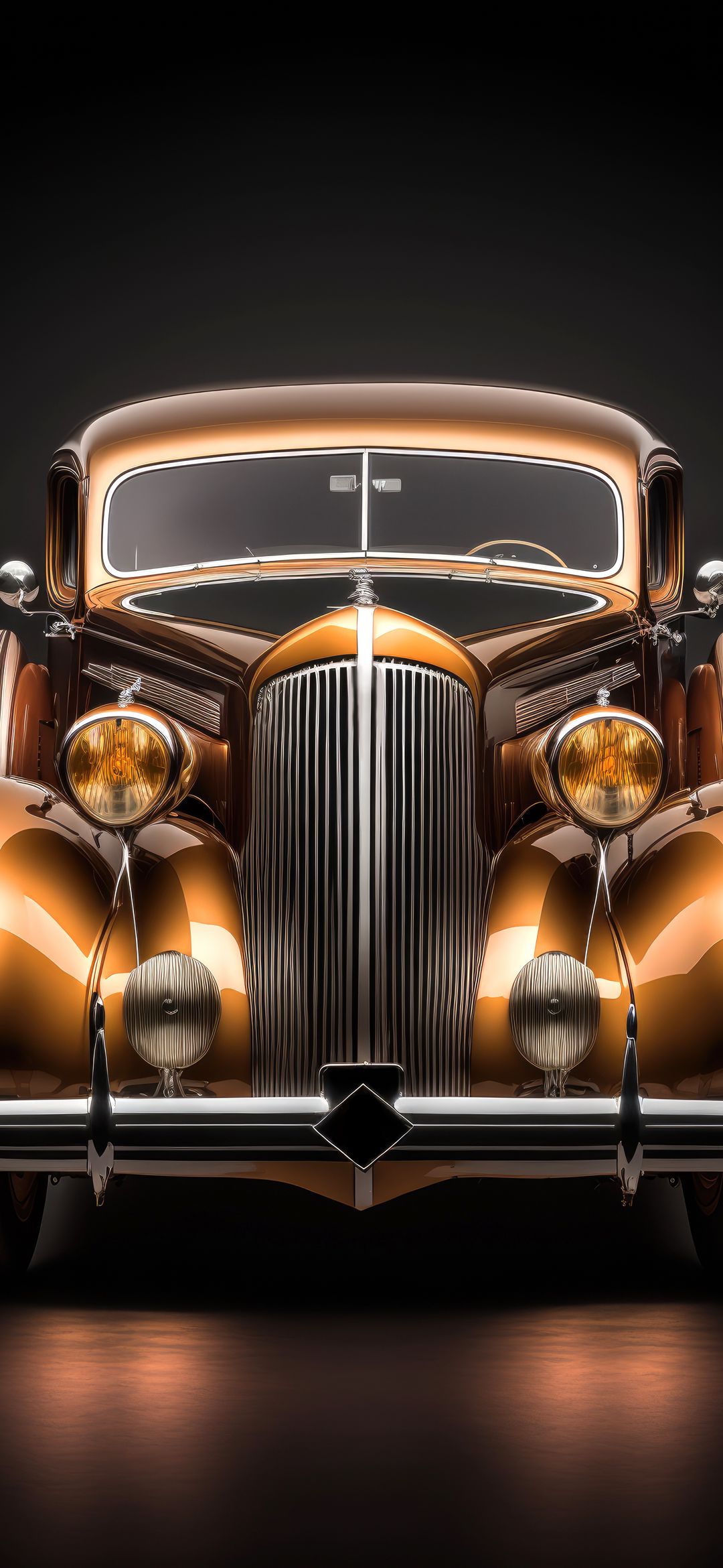 Golden Classic Car - cars wallpaper for OpersCraft