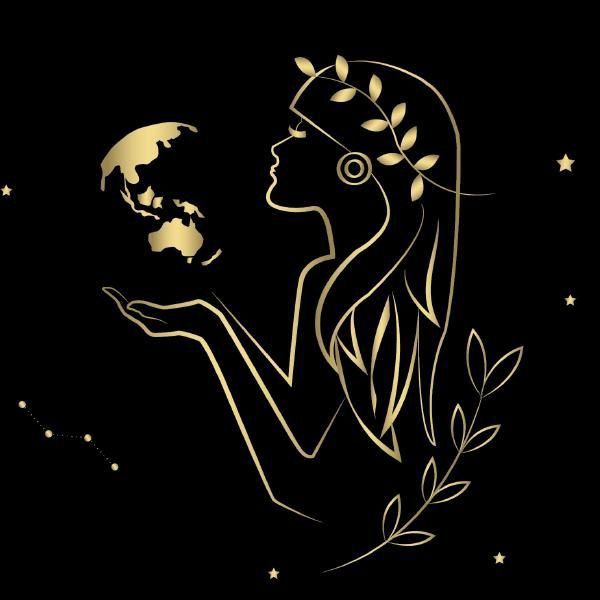 Golden Goddess Earth - astrology wallpaper for OpersCraft