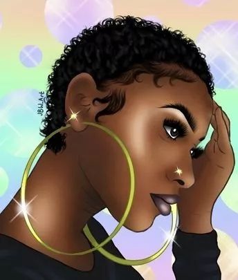 Golden Hoops Portrait - girl wallpaper for OpersCraft