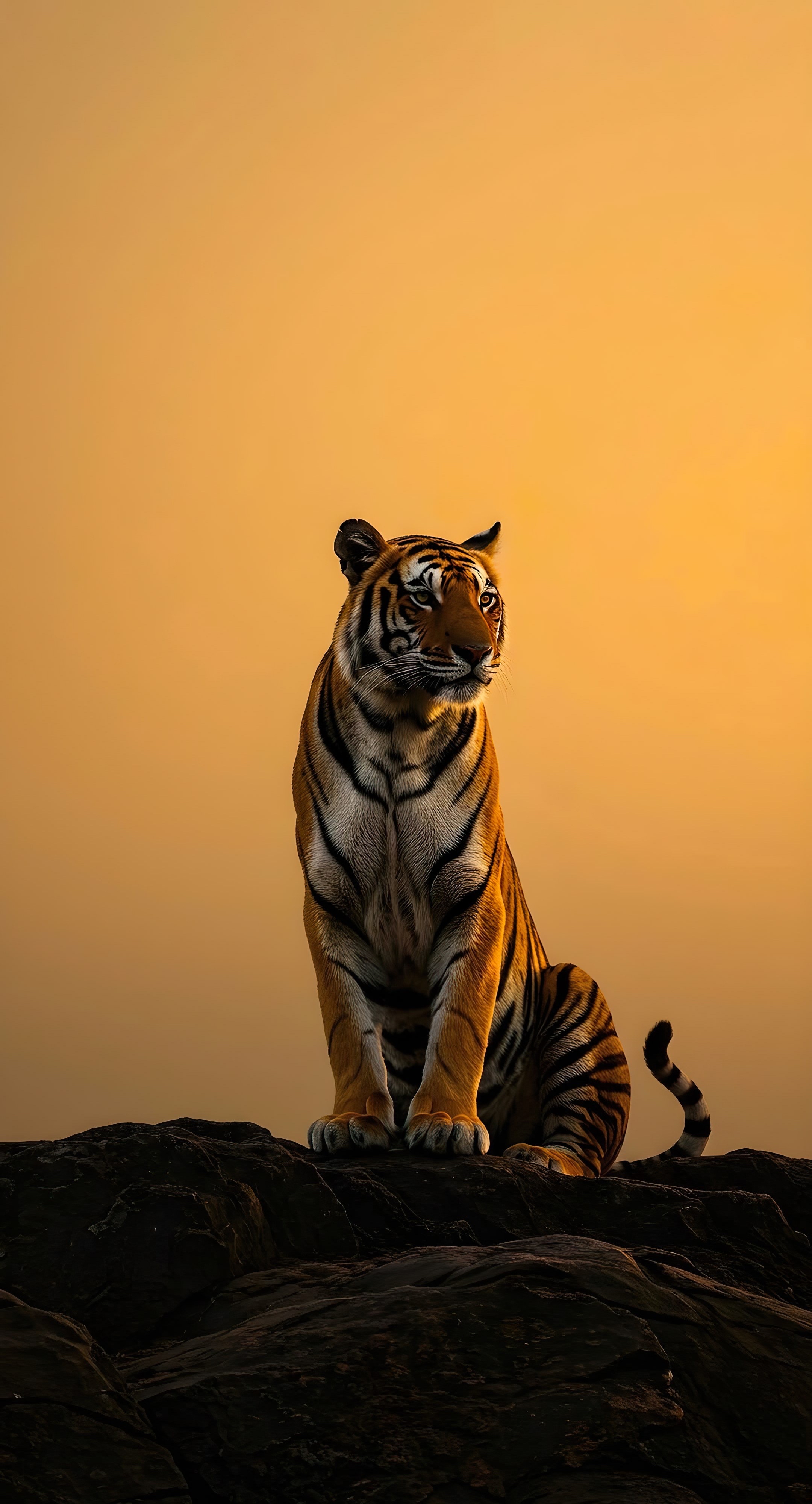 Golden Hour Tiger - lion wallpaper for OpersCraft