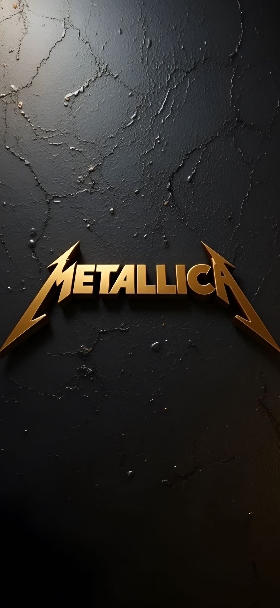 Golden Metallica Logo - dope wallpaper for OpersCraft