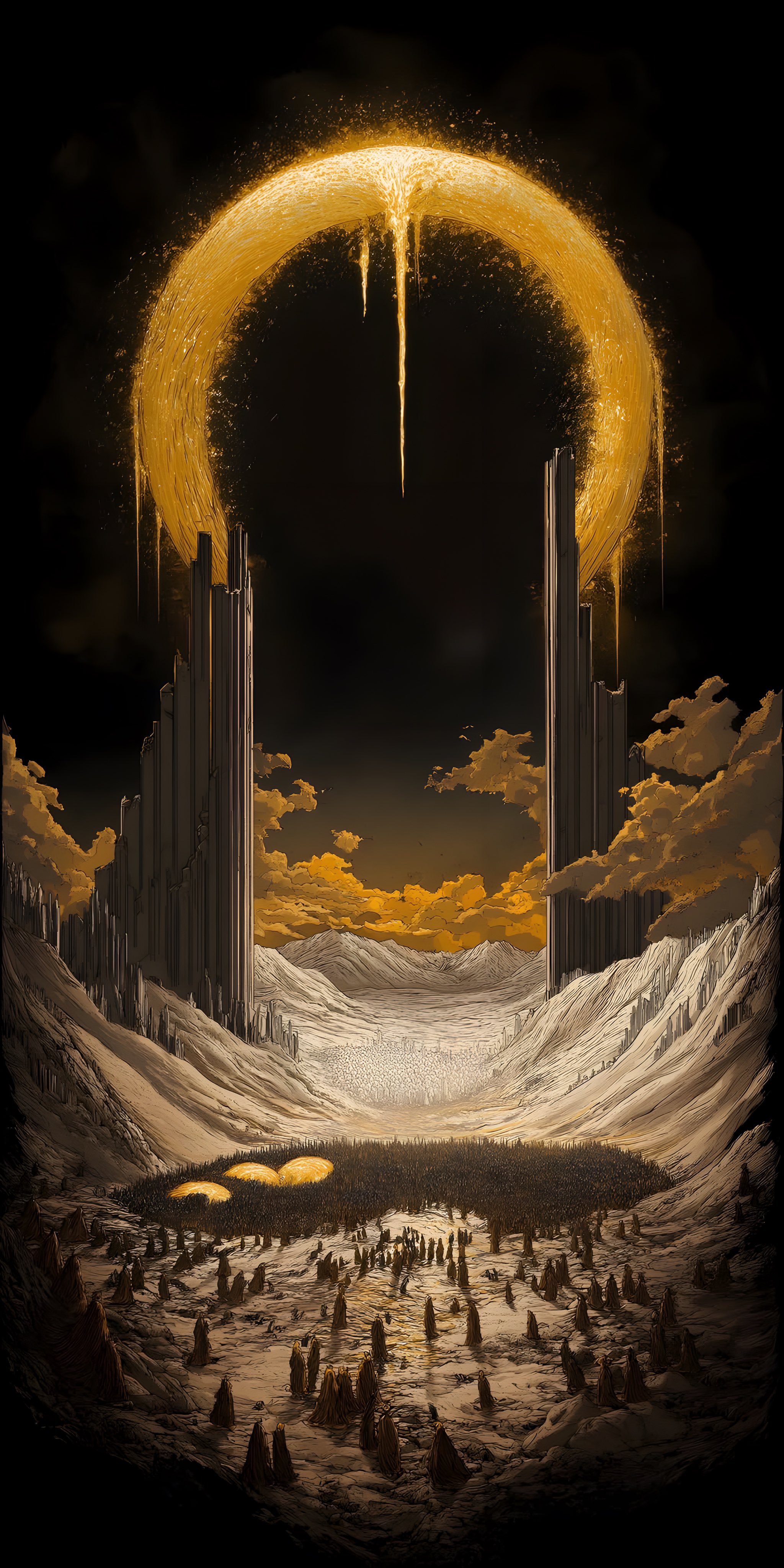 Golden Ring Valley - fantasy wallpaper for OpersCraft