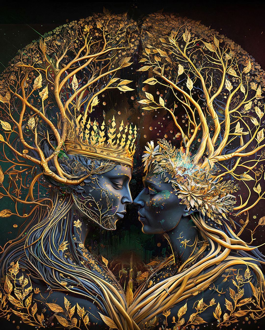 Golden Tree Royalty - fantasy wallpaper for OpersCraft