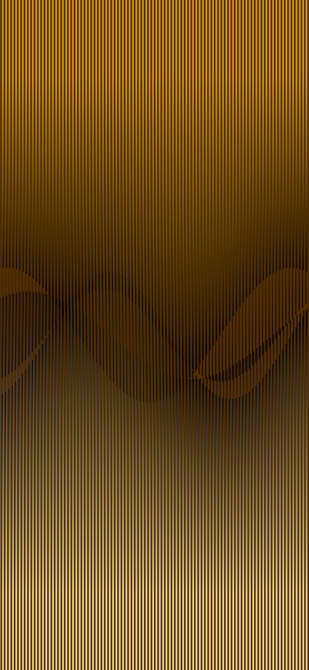 Golden Wave Lines - abstract wallpaper for OpersCraft