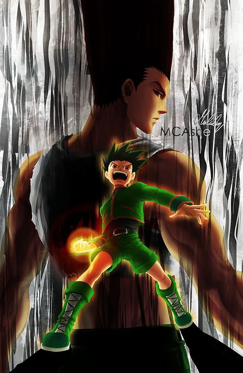 Gon Freecss Power Up - anime wallpaper for OpersCraft