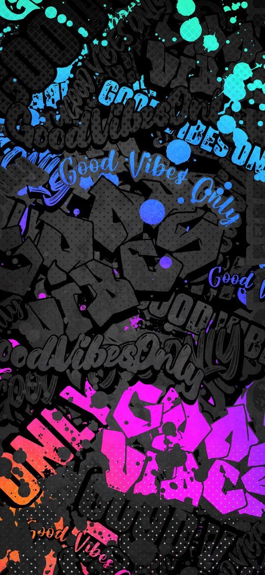 Good Vibes Graffiti Art - graffiti wallpaper for OpersCraft