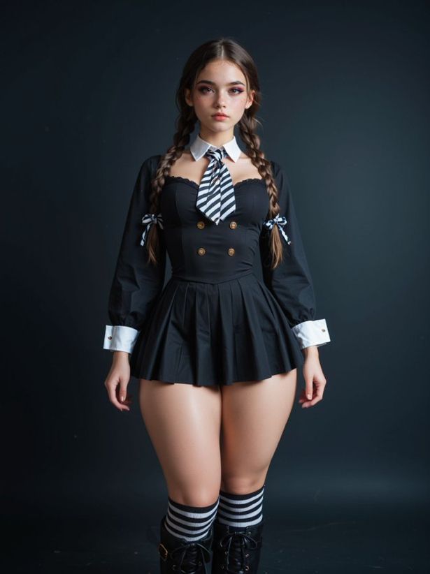 Gothic Schoolgirl Portrait - dope wallpaper for OpersCraft