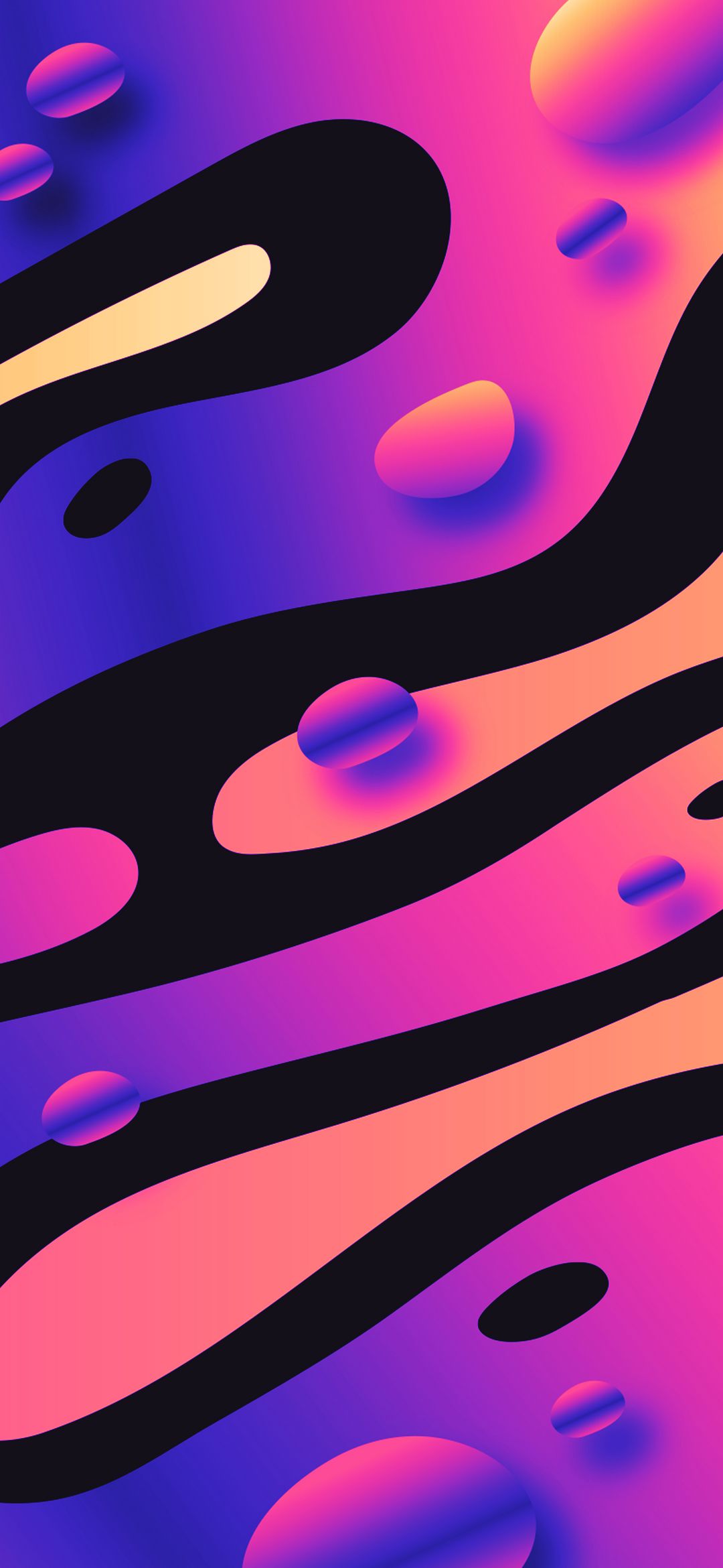 Gradient Abstract Shapes - abstract wallpaper for OpersCraft
