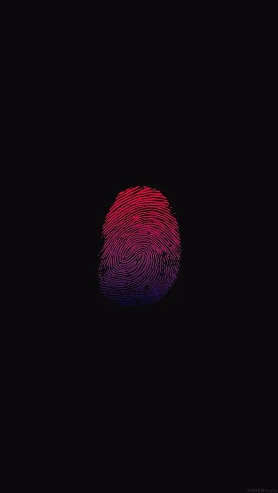 Gradient Fingerprint on Black - abstract wallpaper for OpersCraft