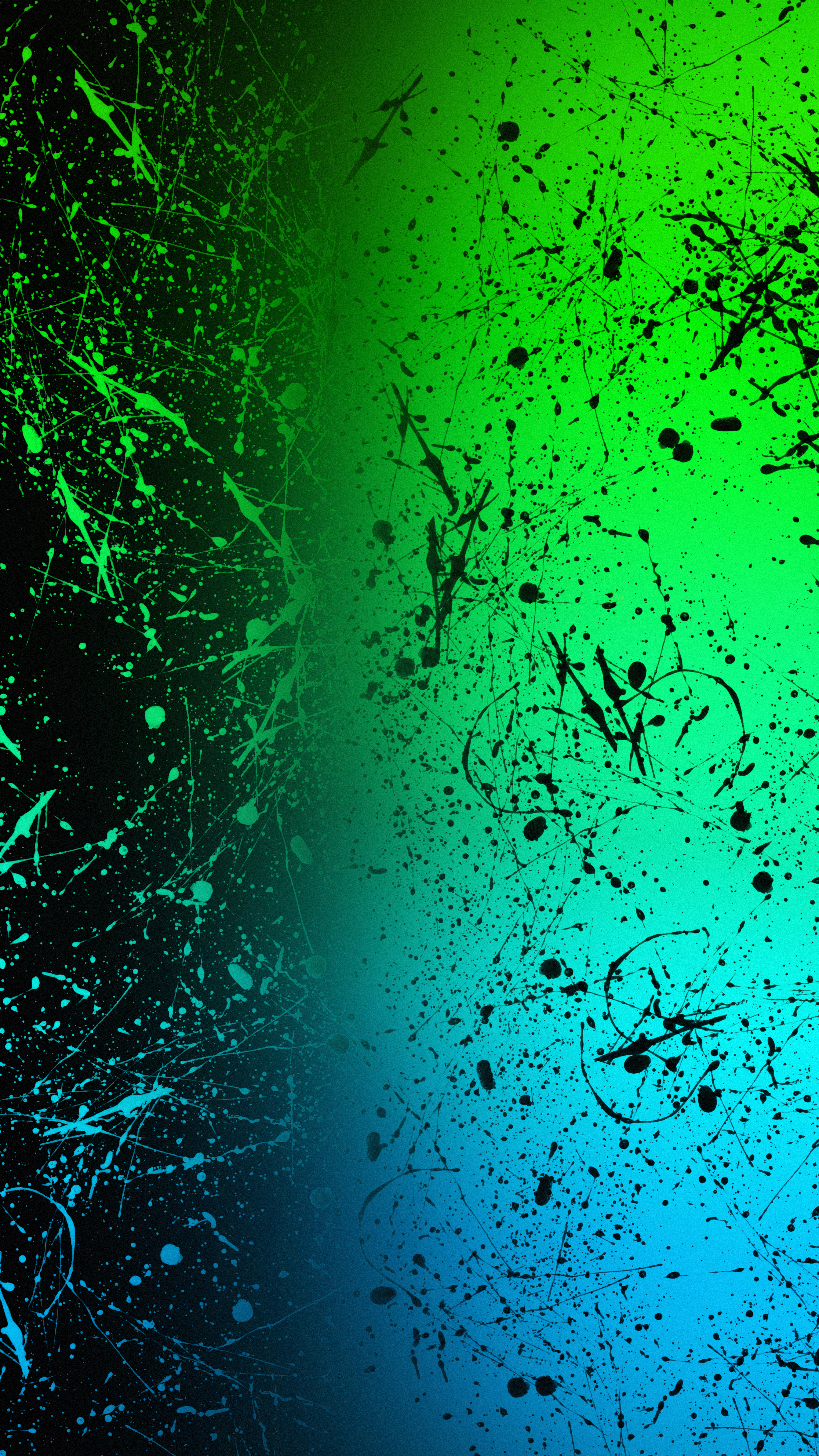 Gradient Splatter Abstract Wallpaper - abstract wallpaper for OpersCraft