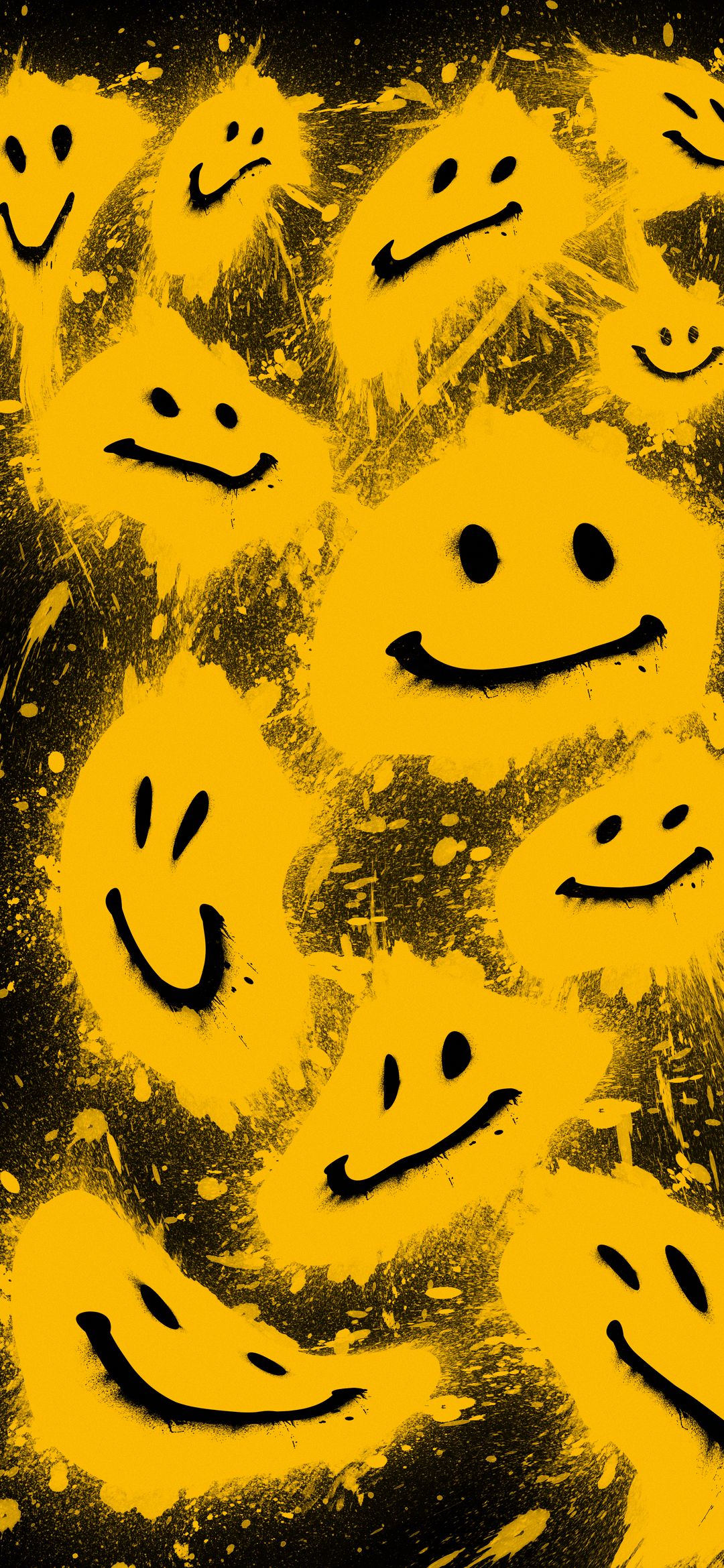 Graffiti Smiley Faces - emoji wallpaper for OpersCraft