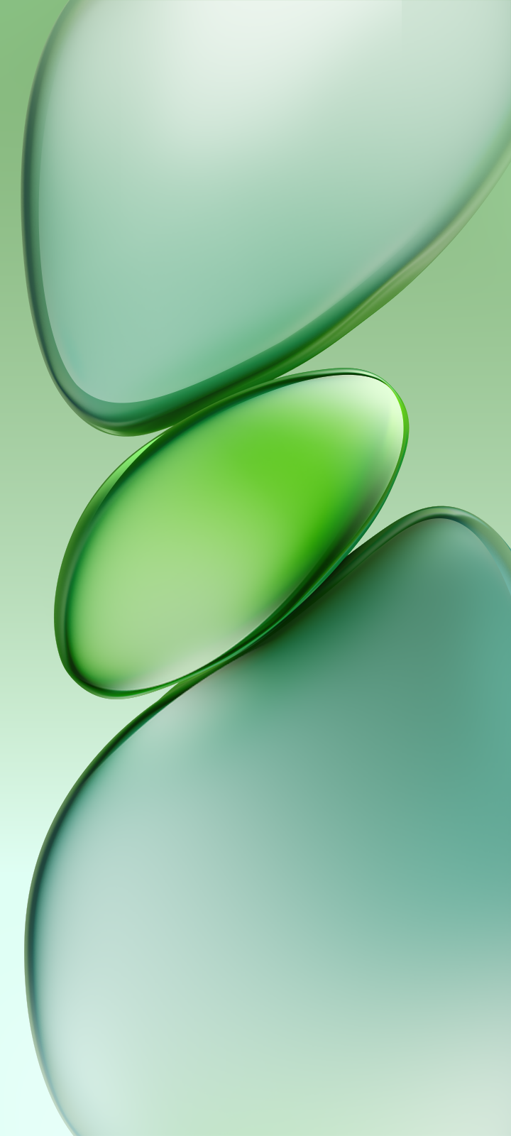 Green Abstract Shapes - abstract wallpaper for OpersCraft