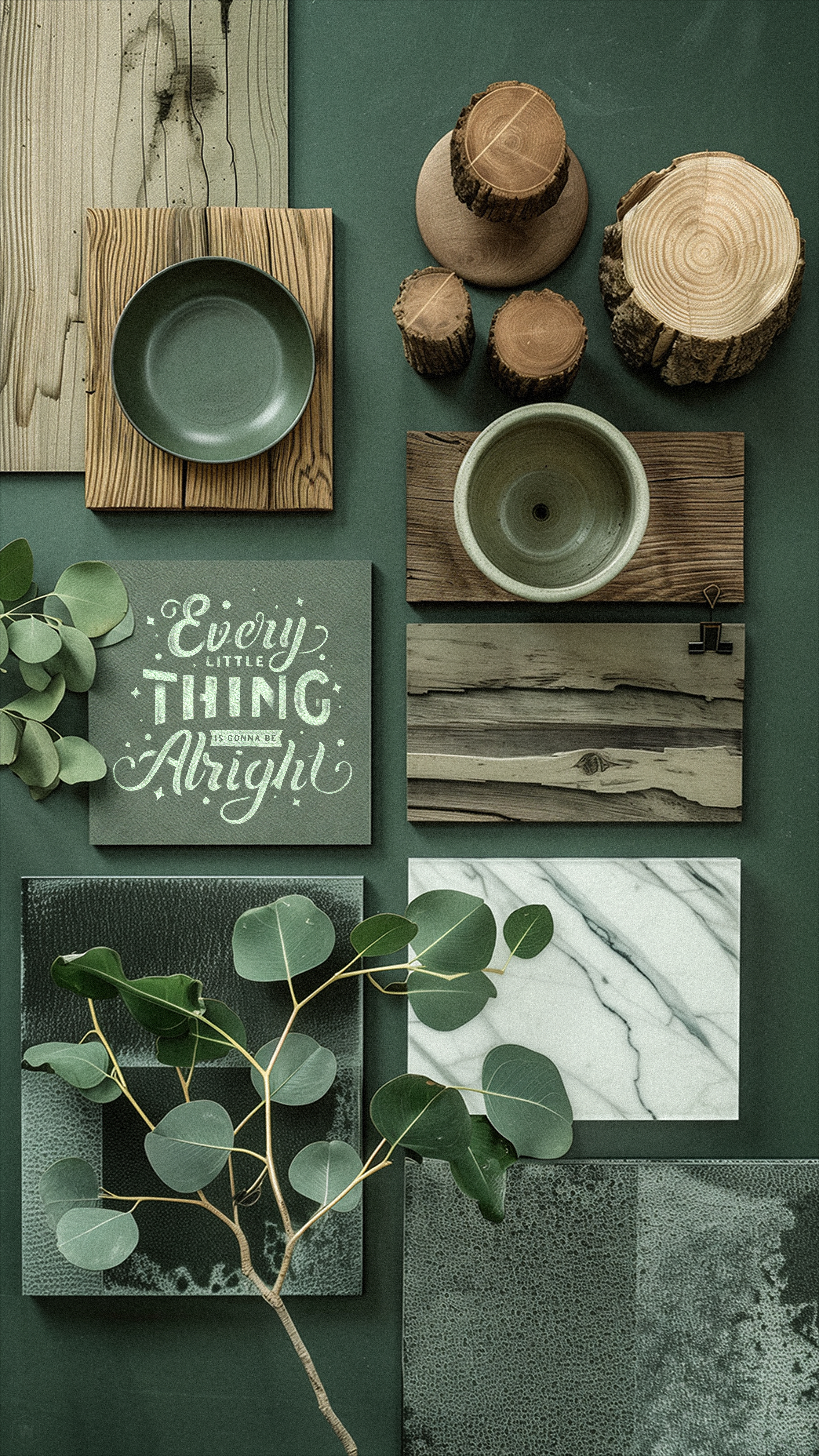 Green Aesthetic Still Life - quotes wallpaper for OpersCraft