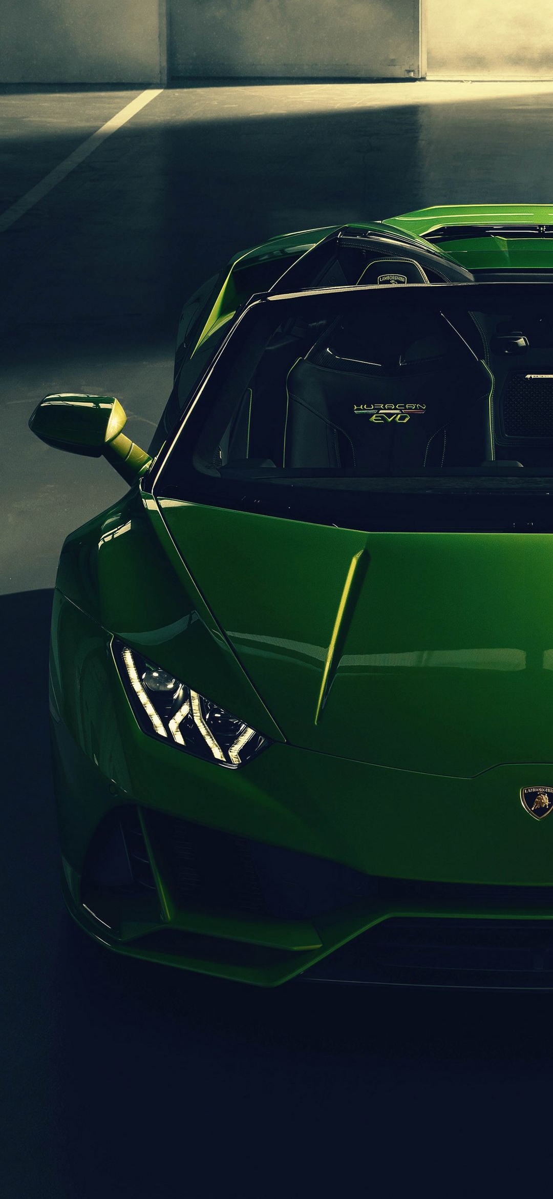 Green Lamborghini Huracan EVO - ferrari wallpaper for OpersCraft