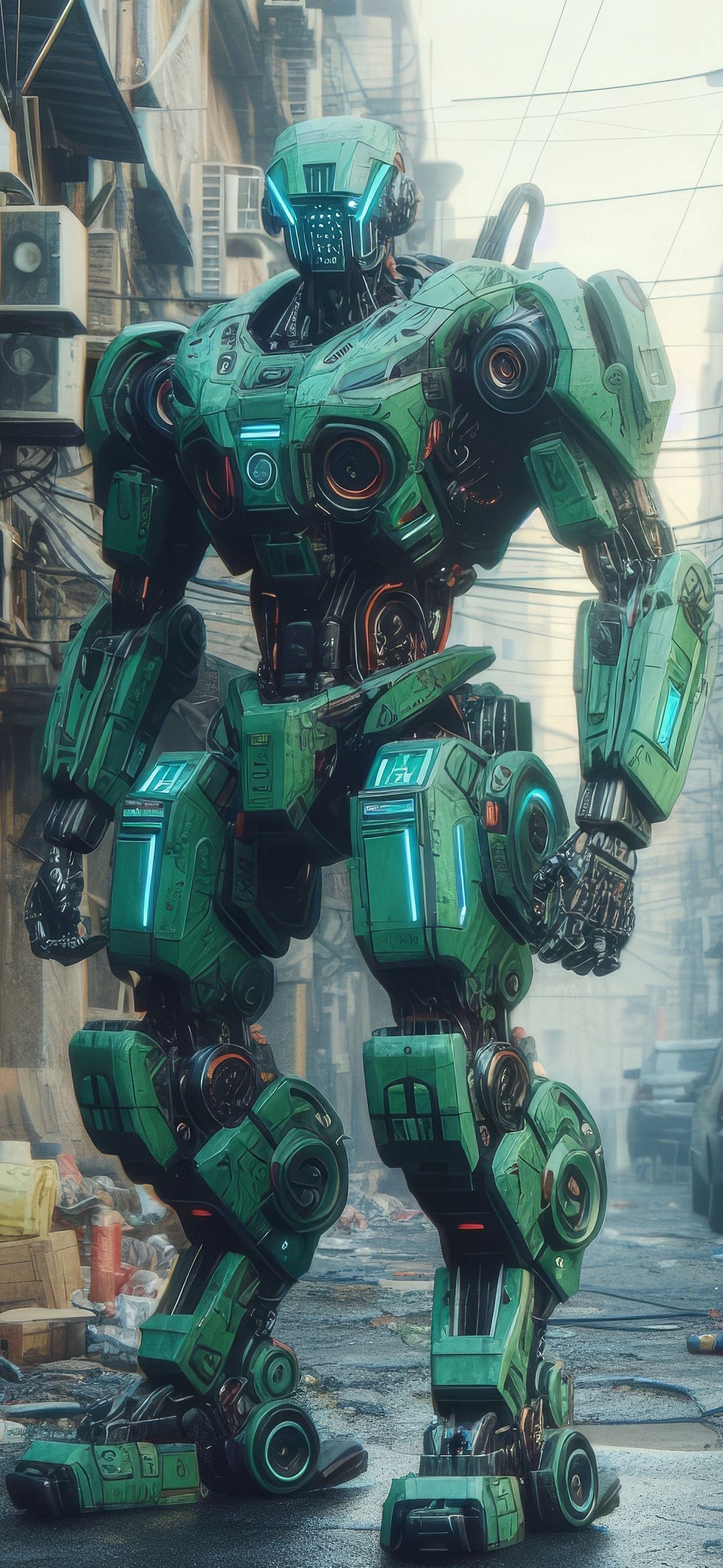 Green Mech Warrior - transformers wallpaper for OpersCraft