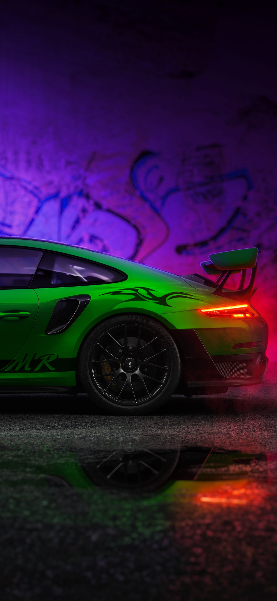Green Porsche GT3RS - porsche wallpaper for OpersCraft