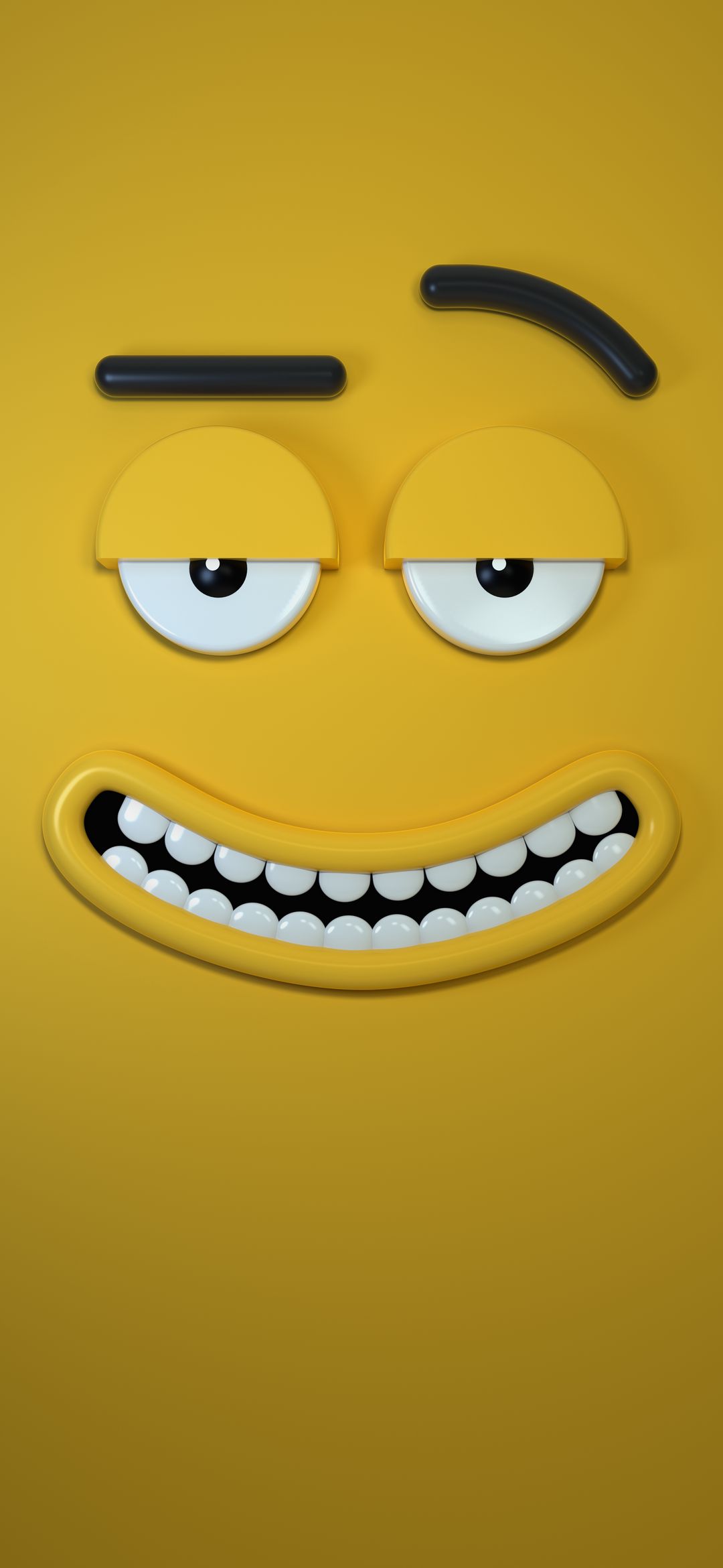 Grinning Yellow Face - emoji wallpaper for OpersCraft