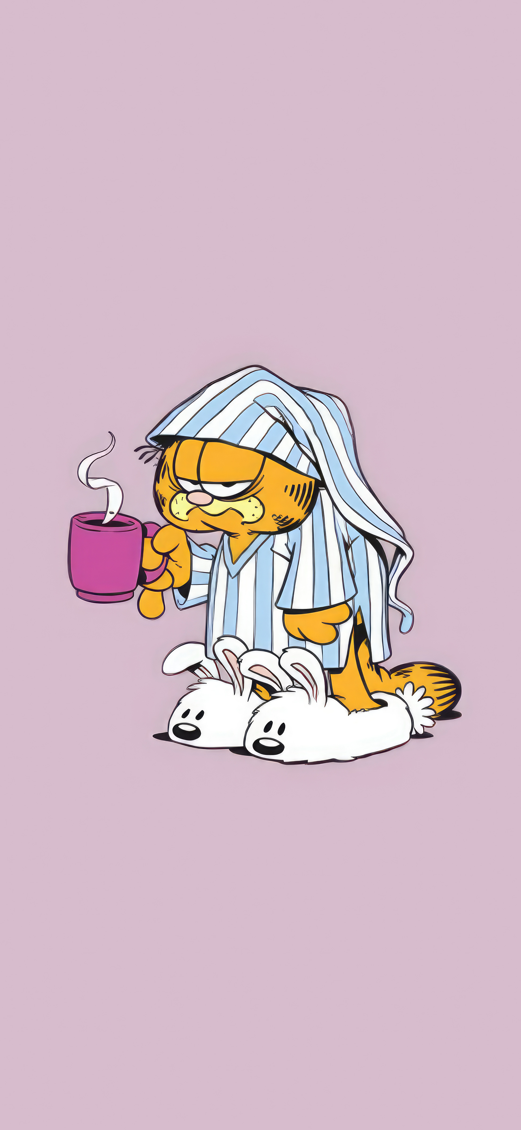 Grumpy Garfield Coffee - random wallpaper for OpersCraft