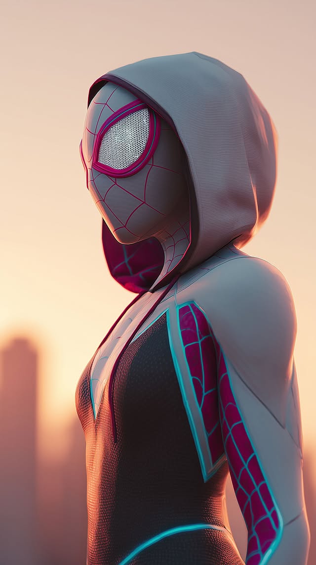 Gwen Stacy Spider-Verse - spider-man wallpaper for OpersCraft